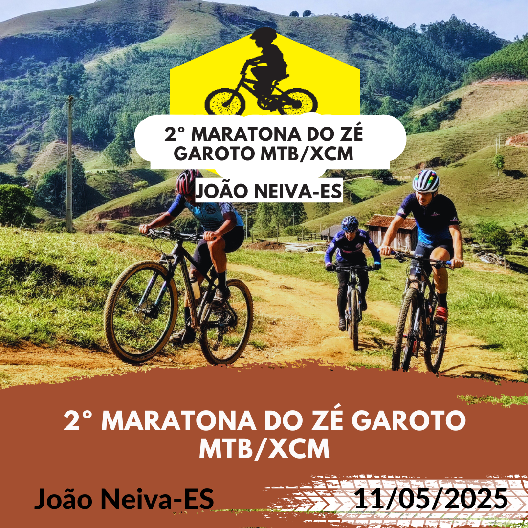 2° MARATONA ZÉ GAROTO DE MTB/XCM - 2025