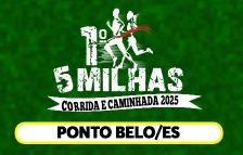 1° CORRIDA E CAMINHADA 5 MILHAS DE PONTO BELO