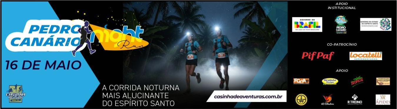 Banner Pedro Canário Night Run