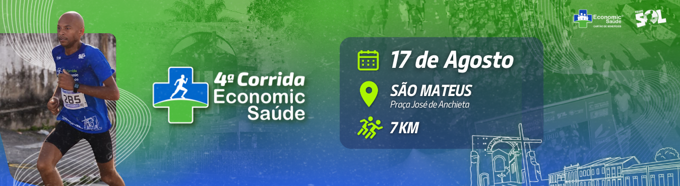 Banner 4ª CORRIDA ECONOMIC SAÚDE