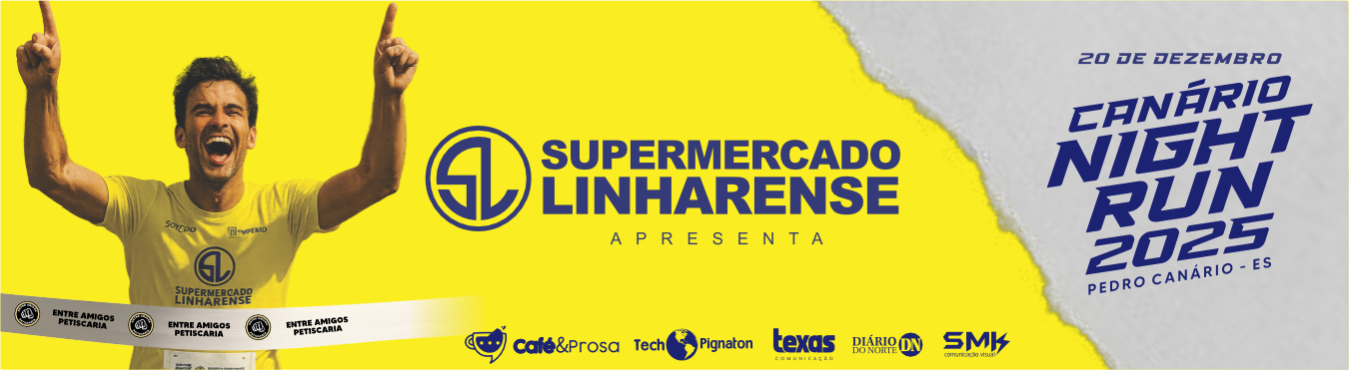 Banner CANÁRIO NIGHT RUN 2025