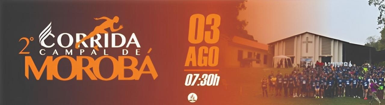 Banner 2 ª Corrida Campal de Morobá