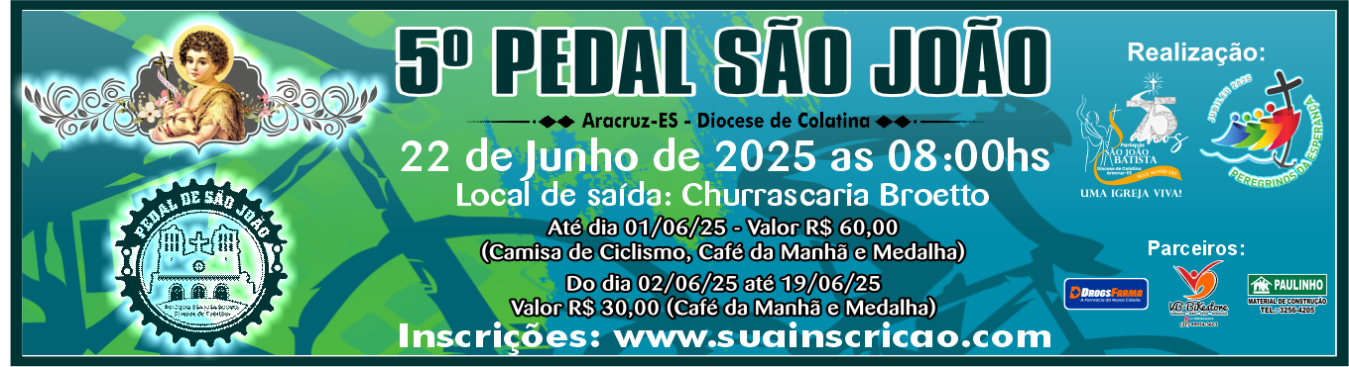 Banner 5º Pedal  São João