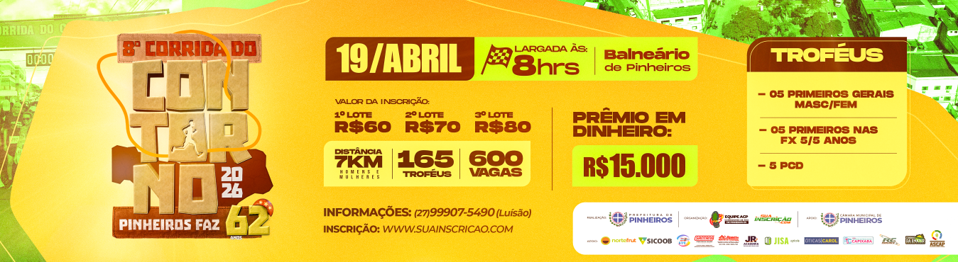 Banner 8ª CORRIDA DO CONTORNO 2026