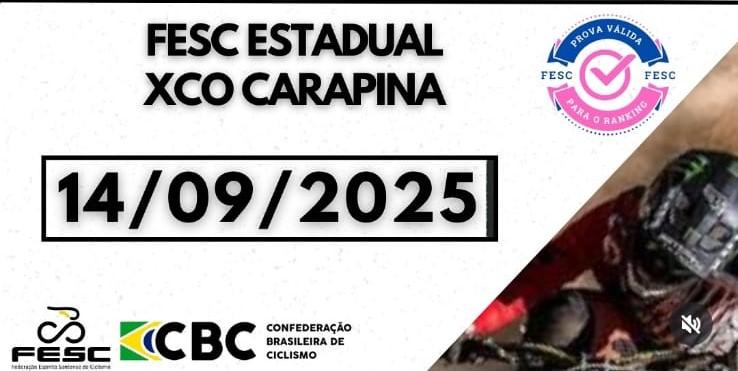 FESC ESTADUAL XCO CARAPINA - 2025