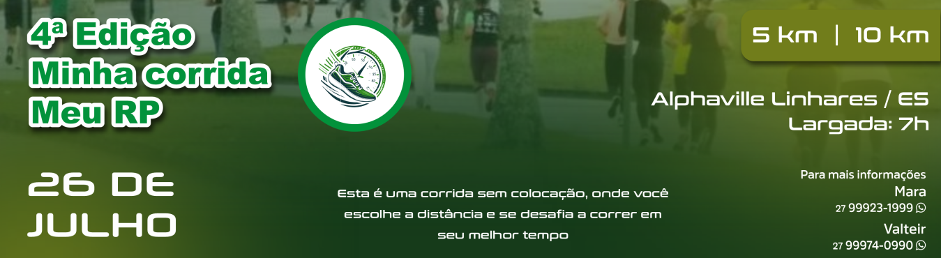 Minha Corrida Meu RP