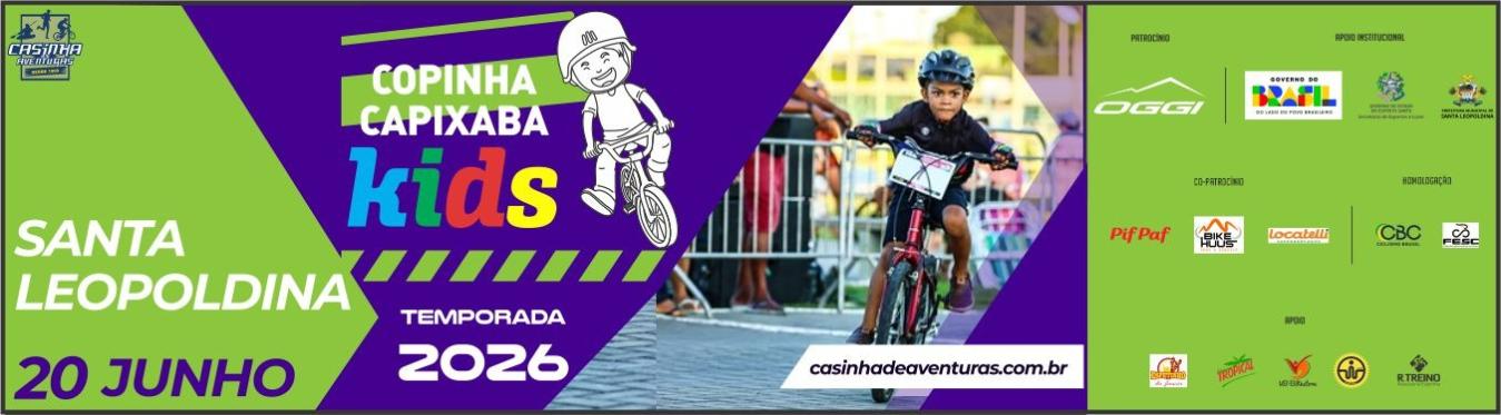 Banner COPINHA CAPIXABA KIDS, Round 4 Santa Leopoldina