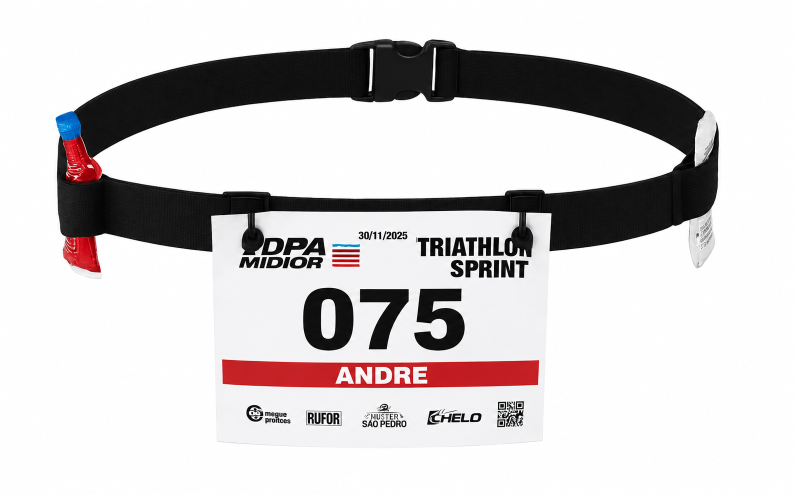 Cinto Porta Numero Para Corrida