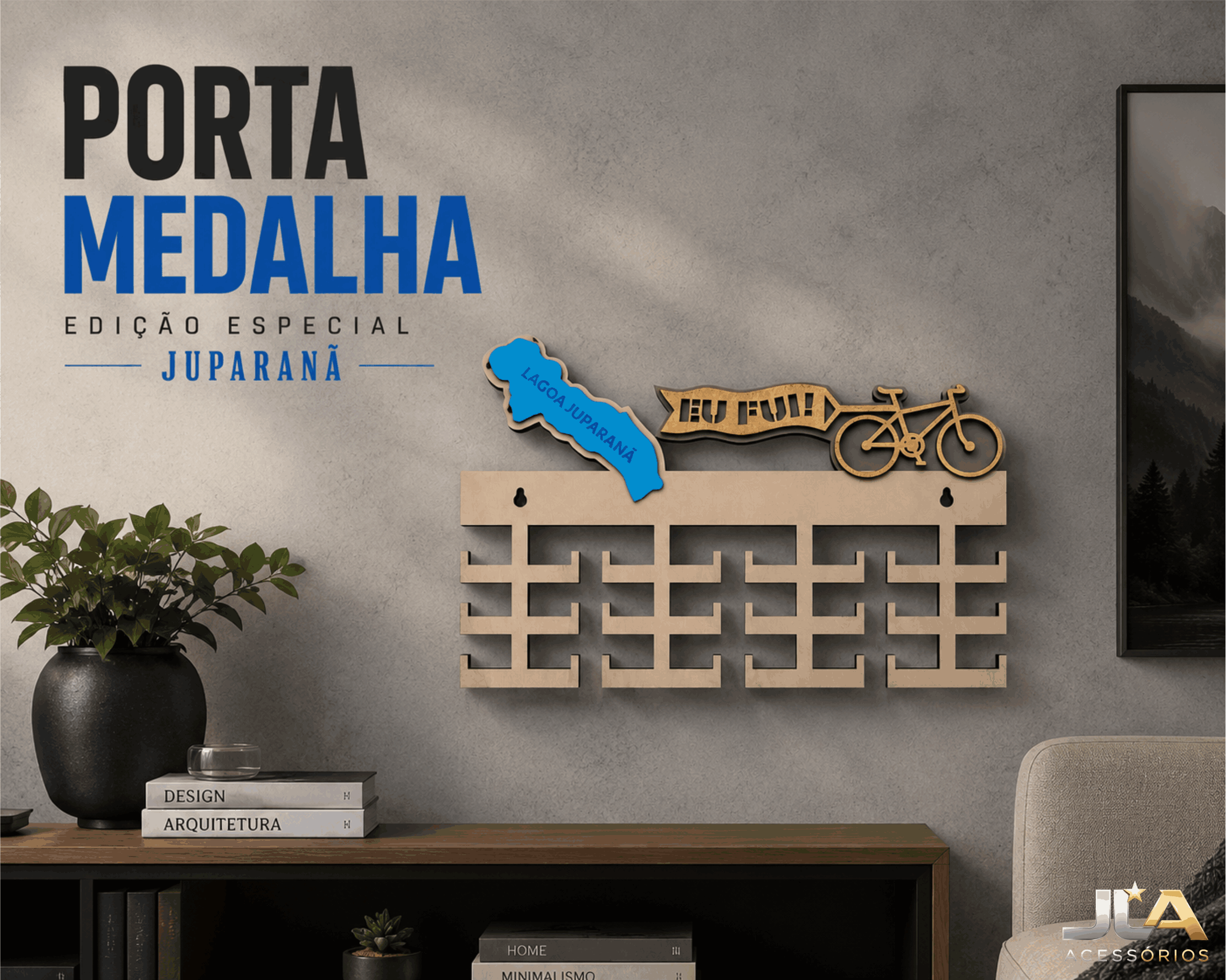 PORTA MEDALHA EDIÇÃO ESPECIAL JUPARANÃ